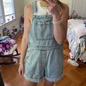 Denim Overalls